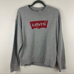 Levi’s Logo Crewneck Sweatshirt, medium